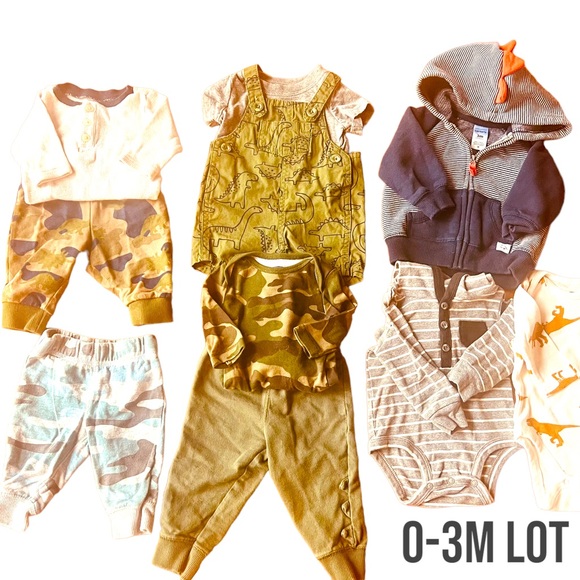 Baby Boy Clothing Lot (0-3M) - Picture 1 of 1